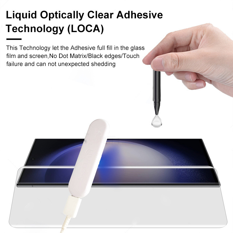 Oppo Reno 12 - UV-Flüssigkleber Gehärtetes Glas für OPPO Find