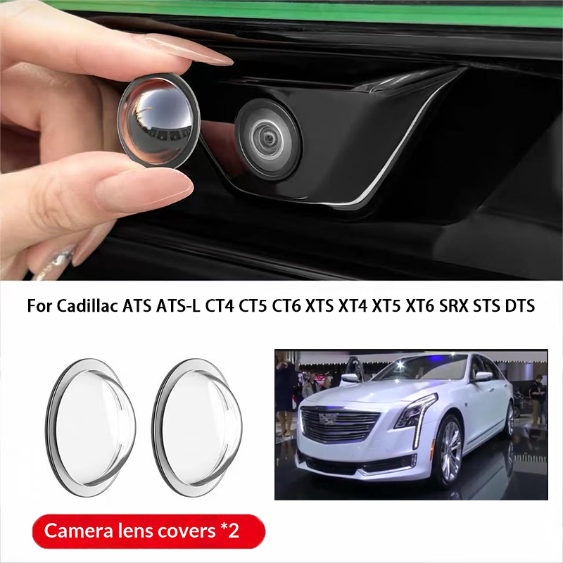 Glass Protector Auto - Autokamera-Schutzabdeckung, Objektivabdeckung für Cadillac ATS ATS-L