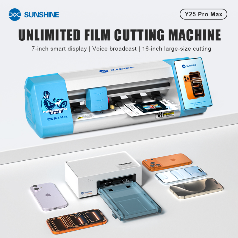 Screen Protector Cutter - SUNSHINE Y25 Pro Max 16-Zoll Großformat-Folienschneidemaschine
