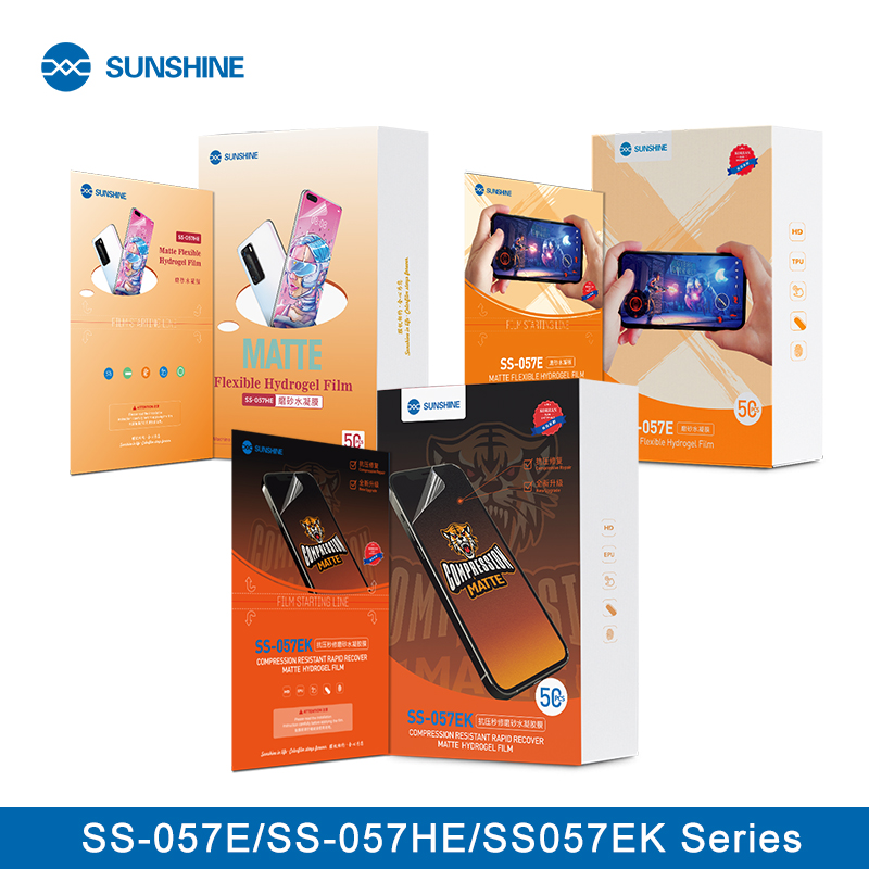 Screen Protector Cutter - SUNSHINE SS-057HE/057E/057EK Matte Flexible Hydrogel Film