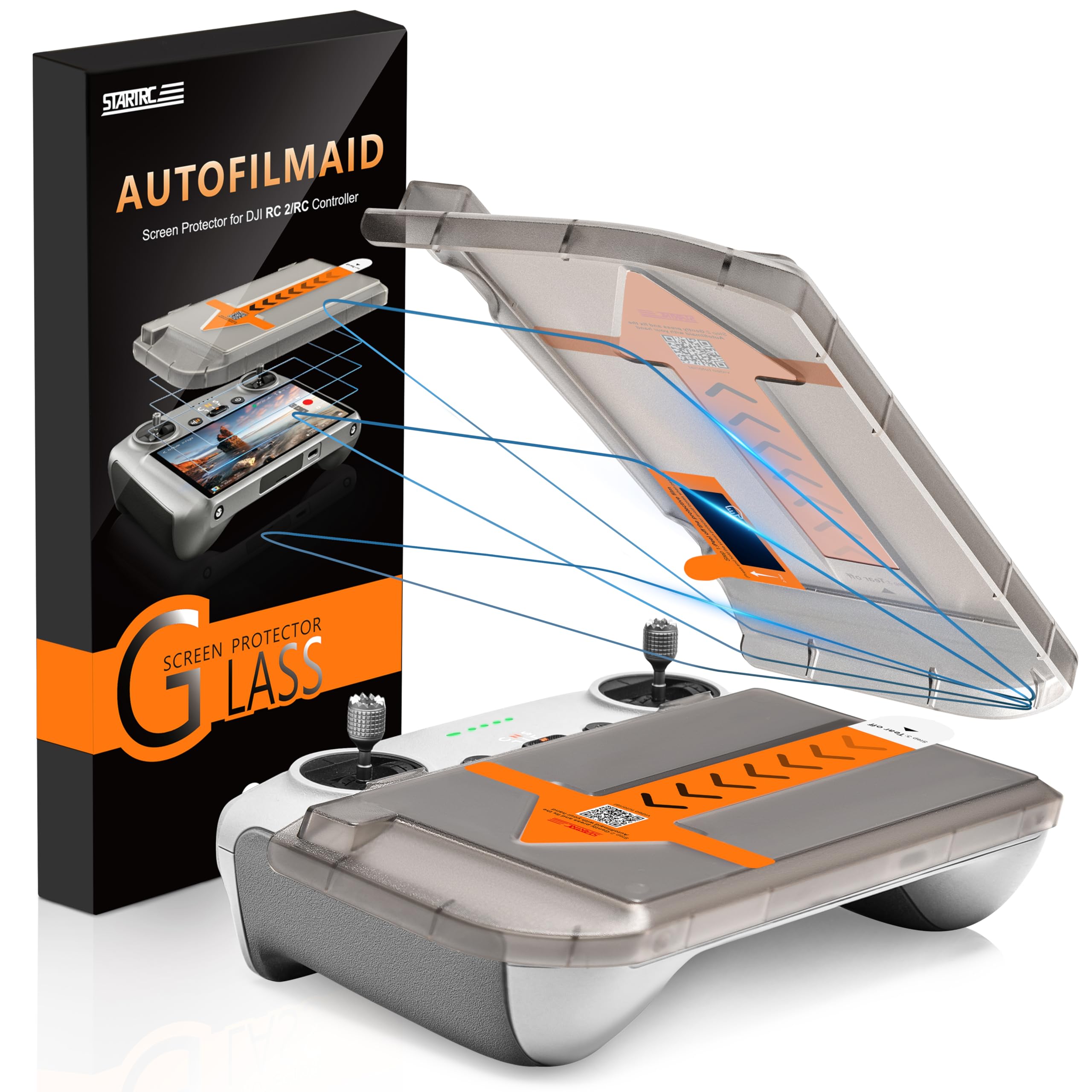 Glass Protector Auto - HD Gehärtetes Glas Displayschutzfolie für DJI