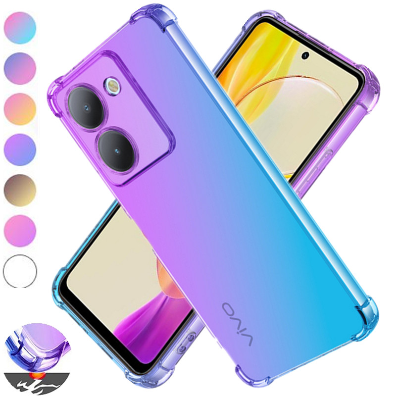 Vivo Y28 - Stoßfest Gradient TPU Fall für VIVO