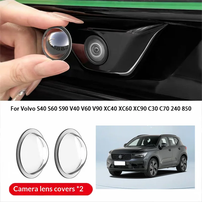 Glass Protector Auto - Autokamera-Schutzabdeckung Objektivabdeckung für Volvo S40 S60
