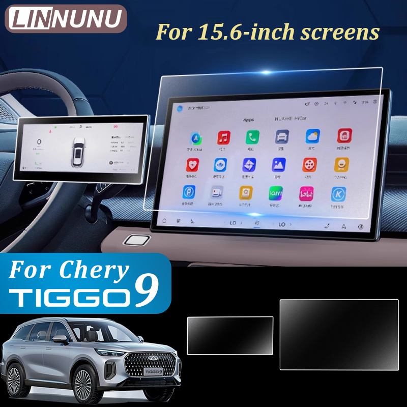 LINNUNU 15,6'' Für Chery Tiggo – Glass Protector Auto Bewertung und Preis