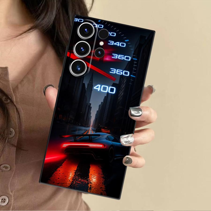 Rote Auto-Messinstrument-Hülle – Samsung Galaxy S25 Bewertung und Preis