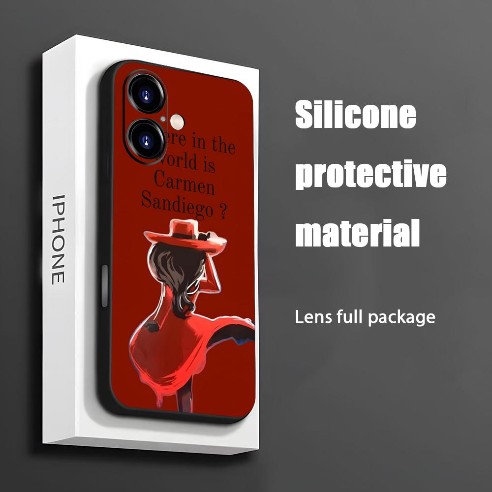Heiße Carmen Sandiego Cartoon  – Apple Iphone 16 Bewertung und Preis