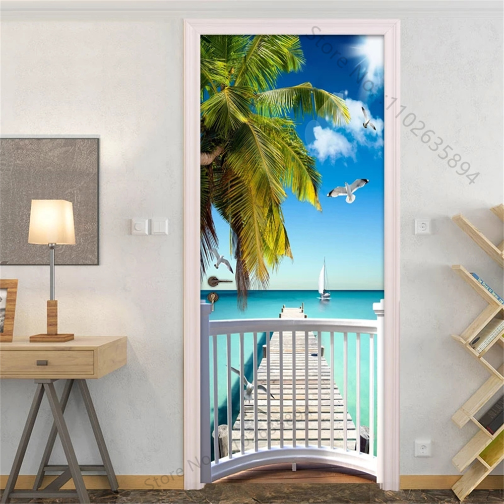 Natürliche Landschaft Strand W – Full Cover Adhesive Bewertung und Preis