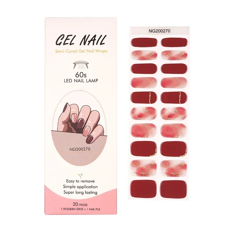 Halbgehärtete Gel-Nagelstreife – Full Cover Adhesive Bewertung und Preis