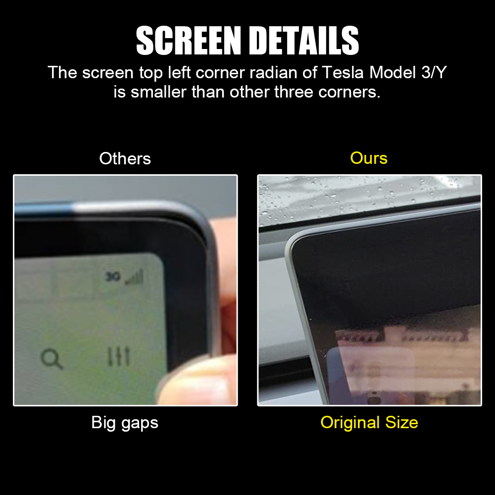Für Tesla Model 3/Y 2021 Matte – Matte Anti Glare Screen Bewertung und Preis